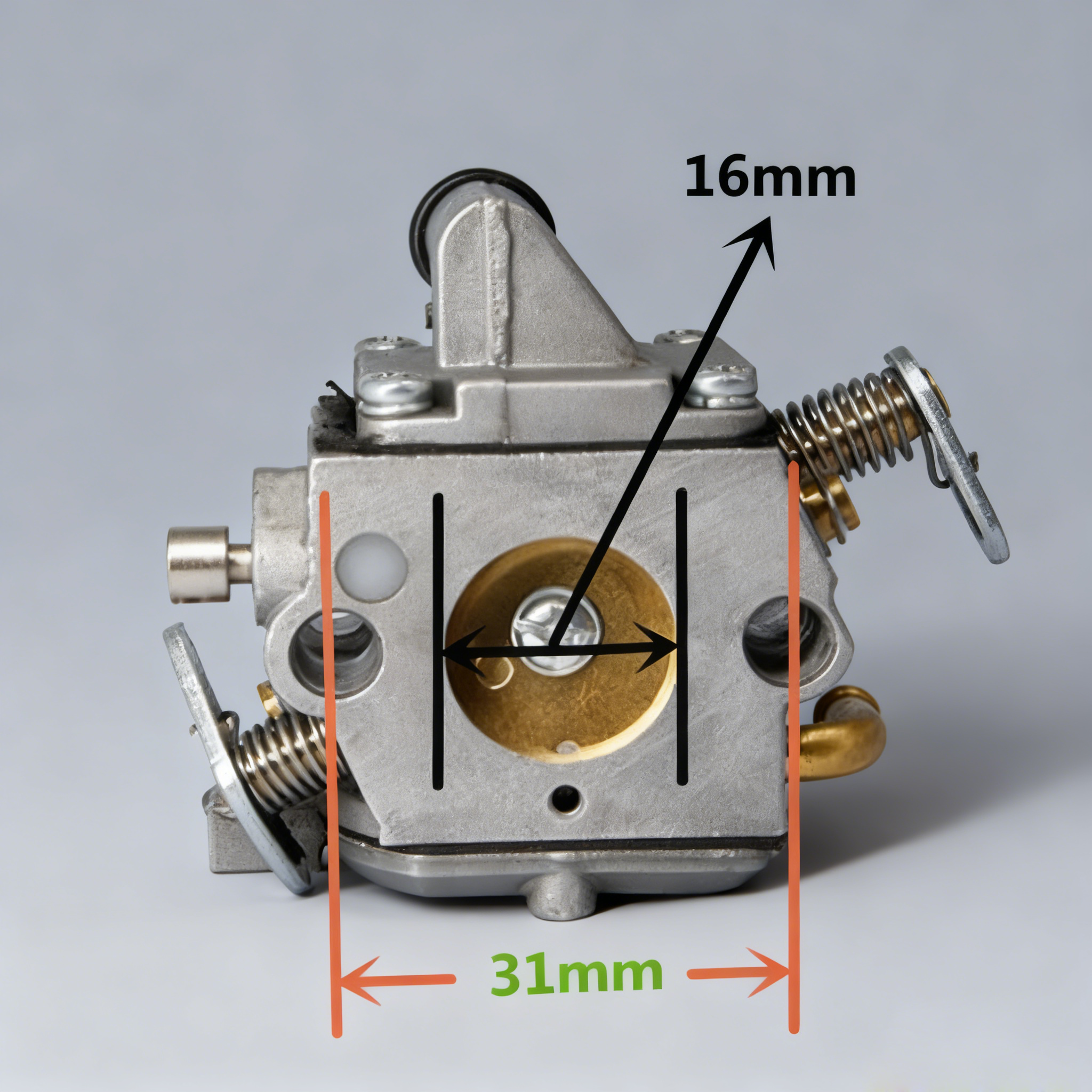 Aqpcollectio MS180 / MS170 Carburetor – Chain Saw Replacement for C1Q-S57, 017/018 Engines