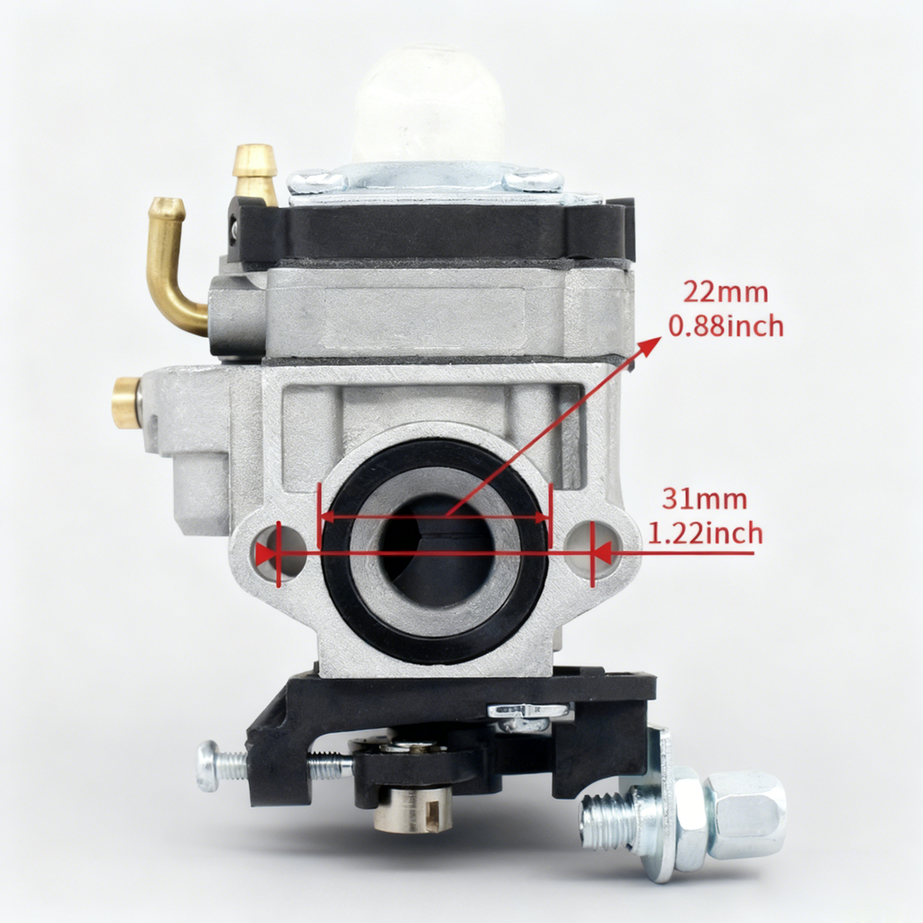 Aqpcollectio Tl23 / Tl26 / Tu26 Carburetor – Mechanical Vacuum Piston Replacement for 34/36F Lawn Mowers