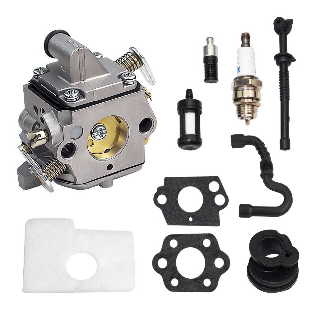 Aqpcollectio MS180 / MS170 Carburetor – Chain Saw Replacement for C1Q-S57, 017/018 Engines